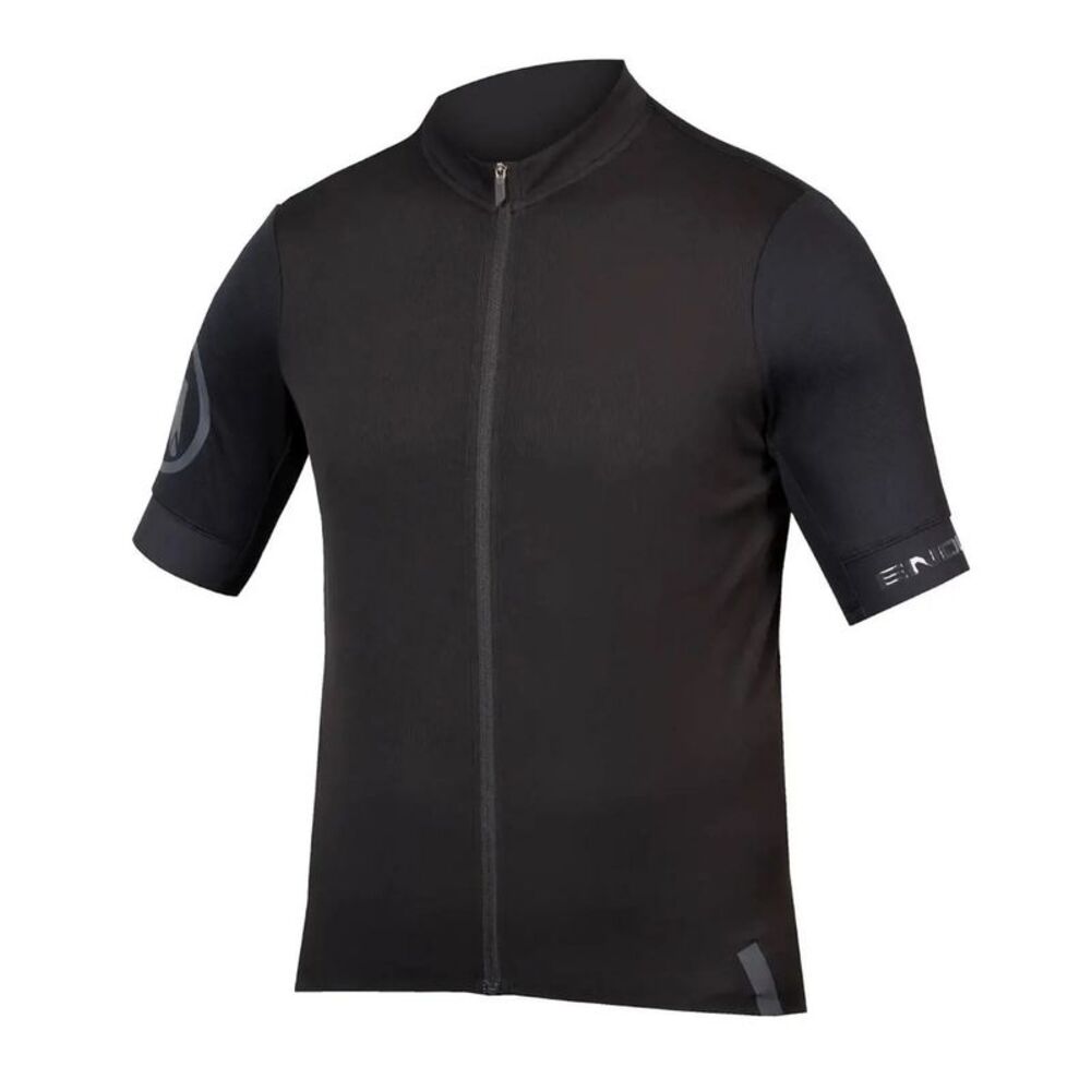 Endura Mens FS20 Pro Block Stripe Cycling Jersey / Black